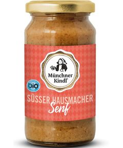 Munchner Kindl Гірчиця солодка органічна 200 мл