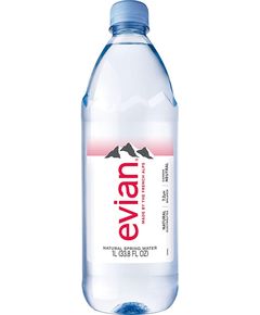 Evian Вода питна джерельна негазована 1 л