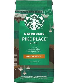 Starbucks Pike Рlace Roast Кава зернова 200 г
