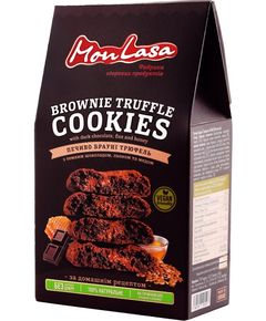 MonLasa Печиво без цукру Брауні Трюфель 120 г