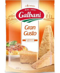 Galbani Сир Гран Густо 35% тертий 100 г