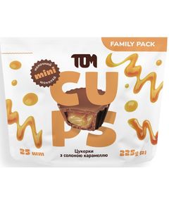 ТОМ Цукерки в молочному шоколаді з Солоною Карамеллю 25шт 225 г