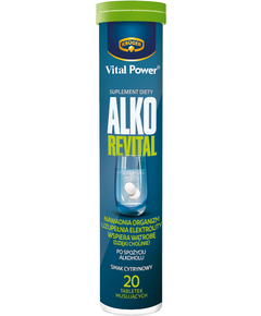 Kruger Дієтична добавка Алко-Ревітал 20 шипучих таблеток
