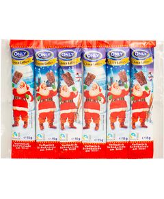 Only Шоколад молочний на паличці Санта 6шт*15 г