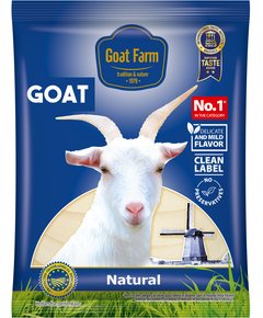 Goat Farm Сир козячий IGP напівтвердий 50% слайсами 100 г