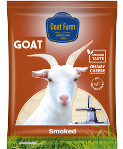 Goat Farm Сир козячий копчений напівтвердий 45% слайсами 100 г