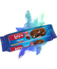 Luppo Кексові тістечка з маршмеллоу Вишневий Мармелад 182 г