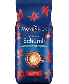 Movenpick Кава зернова Crema Schumli 1 кг