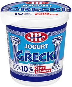 Mlekovita Йогурт натуральний Грецький 10% 400 г