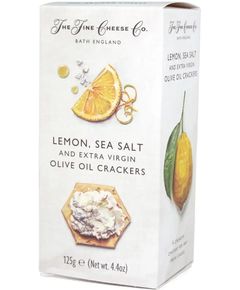 Artisan Biscuits The Fine Cheese Co Крекери з лимоном, морською сіллю і оливковою олією 125 г