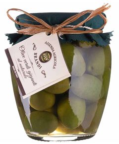 Brandi Оливки зелені Гіганті №24 з кісточкою 280 г