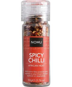 Суміш спецій Гострий Чилі в млинку Nomu 50 г