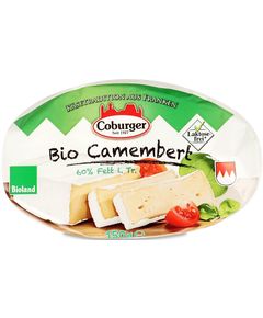 Coburger Сир Камамбер 60% органічний 150 г