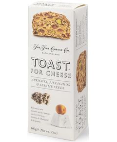 Artisan Biscuits Toast for Cheese Тости для сиру з абрикосами, фісташками і насінням кунжуту 100 г