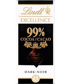 Lindt Шоколад чорний 99% какао 50 г