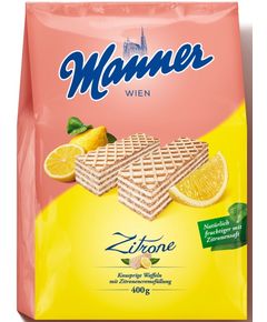 Manner Вафлі з лимонним кремом 400 г