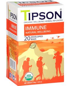 Tipson Чай трав'яний Імунітет Бустер органічний пакет 20шт*1,5г