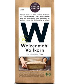 Antersdorfer Борошно пшеничне цільнозернове органічне 1 кг