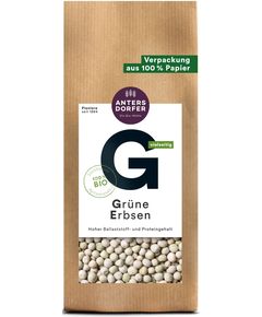 Antersdorfer Горох зелений органічний 500 г