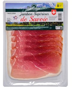 Bastides Шинка cиров’ялена Савойська слайсами 160 г