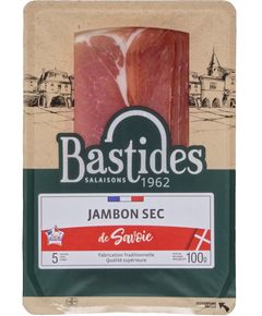 Bastides Шинка cиров’ялена Савойська слайсами 100 г