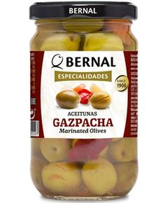 Bernal Оливки зелені Гаспача по-середземноморськи 300 г
