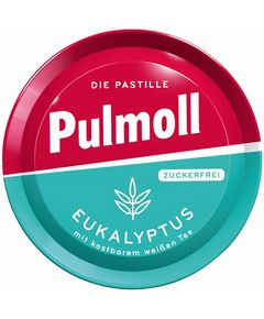 Pullmoll Льодяники без цукру Евкаліпт-Ментол в банці 45 г
