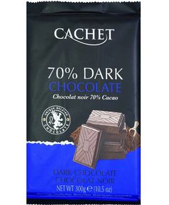 Cachet Шоколад чорний 70% какао 300 г