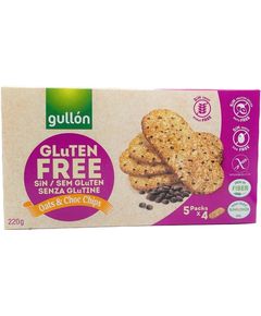 Gullon Печиво без глютену Вівсяне з Шоколадними дропсами 220 г