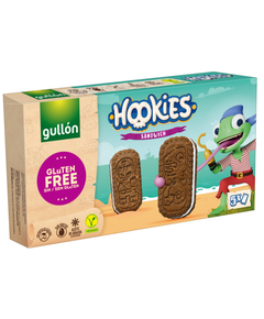 Gullon Печиво без глютену дитяче Шоколадний Сендвіч з молочним кремом веганське 230 г