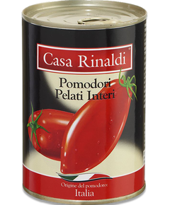 Casa Rinaldi Томати Пелаті цілі очищені у власному соці 800 г