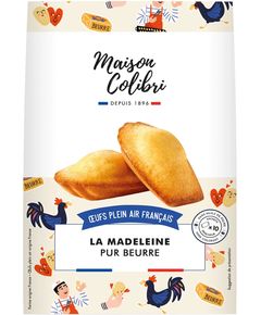 Кекси Мадлен з вершковим маслом Maison Colibri 7шт*25 г