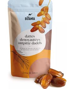 Biotamra Фінік Деглет Нур без кісточки сушений органічний 250 г