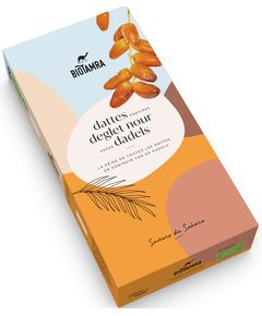 Biotamra Фінік Деглет Нур з кісточкою розморожений органічний 250 г