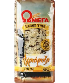 Omega Рис дикий пропарений 500 г