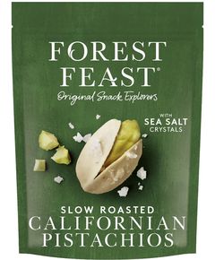 Forest Feast Фісташки Каліфорнійські підсмажені з морською сіллю 120 г