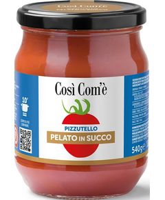 Cosi' Com'e' Томати Пелаті Піццутелло очищені у власному соці 540 г