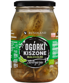 Runoland Огірки квашені органічні 820 г