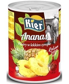 Kier Ананас кільцями в легкому сиропі 565 г