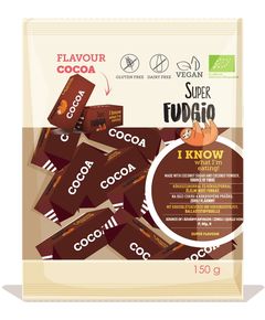 Super Fudgio Цукерки карамельні Какао веганські органічні 150 г