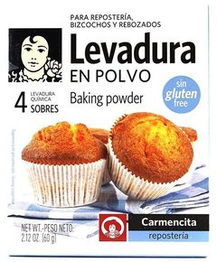 Розпушувач тіста Carmencita упаковка 4шт*15г