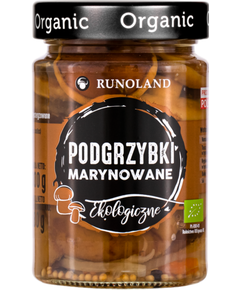 Runoland Гриби Польські мариновані органічні 300 г