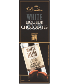Doulton Цукерки шоколадні Білий Ром 150 г