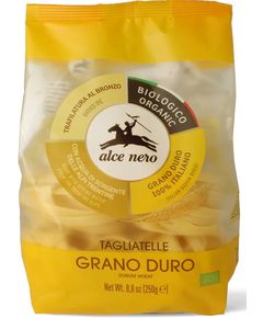 Alce Nero Паста Тальятелле органічна 250 г