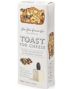 Artisan Biscuits Toast for Cheese Тости для сиру з фініками, фундуком і насінням гарбуза 100 г