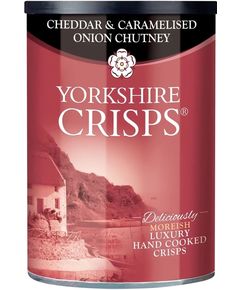 Yorkshire Crisps Чіпси картопляні Сир Чеддер-Чатні Карамелізована Цибуля 100 г