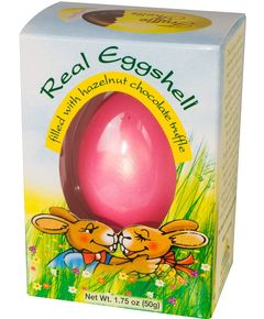 Шоколадне яйце в натуральній шкарлупі Пастель Gut Springenheide 1шт 50 г