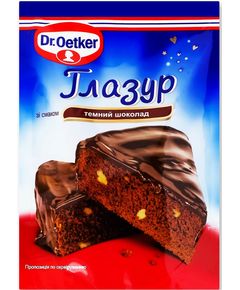 Dr.Oetker Глазур Темний Шоколад 100 г