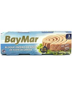 BayMar Тунець в соняшниковій олії упаковка 3шт 240 г