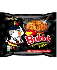 Samyang Локшина Рамьон Гостра Курка Buldak Hot Chicken Flavor швидкого приготування 140 г